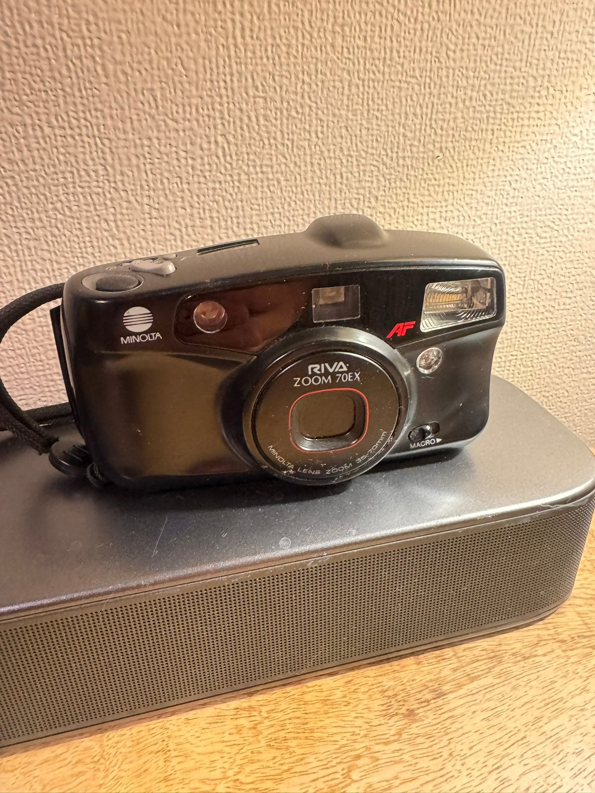 Minolta Riva Zoom 70EX 35mm Filmcamera, Audio, Tv en Foto, Verzenden, Zo goed als nieuw, Compact, Minolta