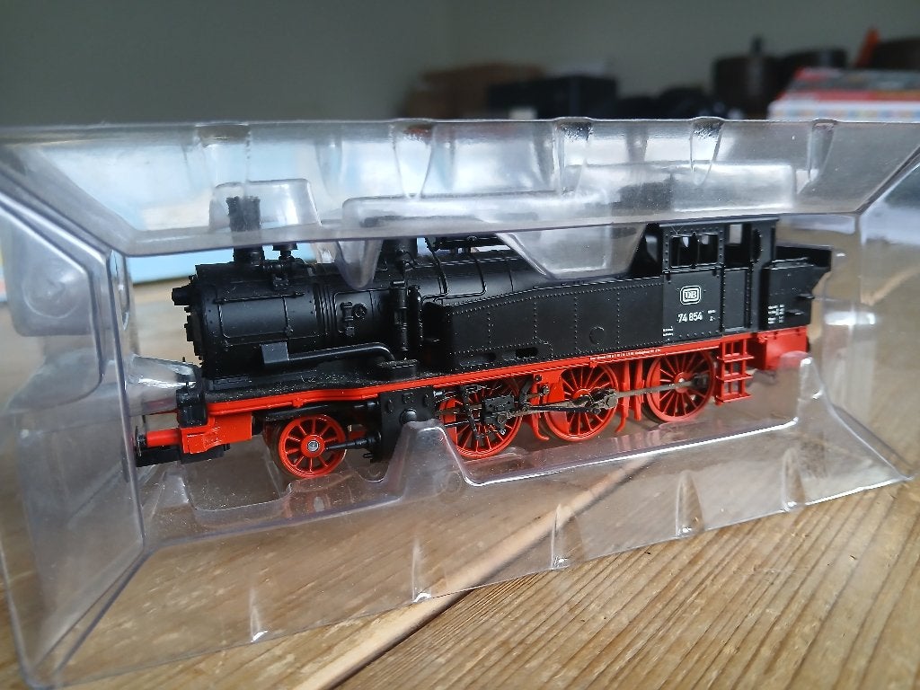 Trix stoomlocomotief BR 74, Trix, Ophalen of Verzenden, Zo goed als nieuw, Analoog