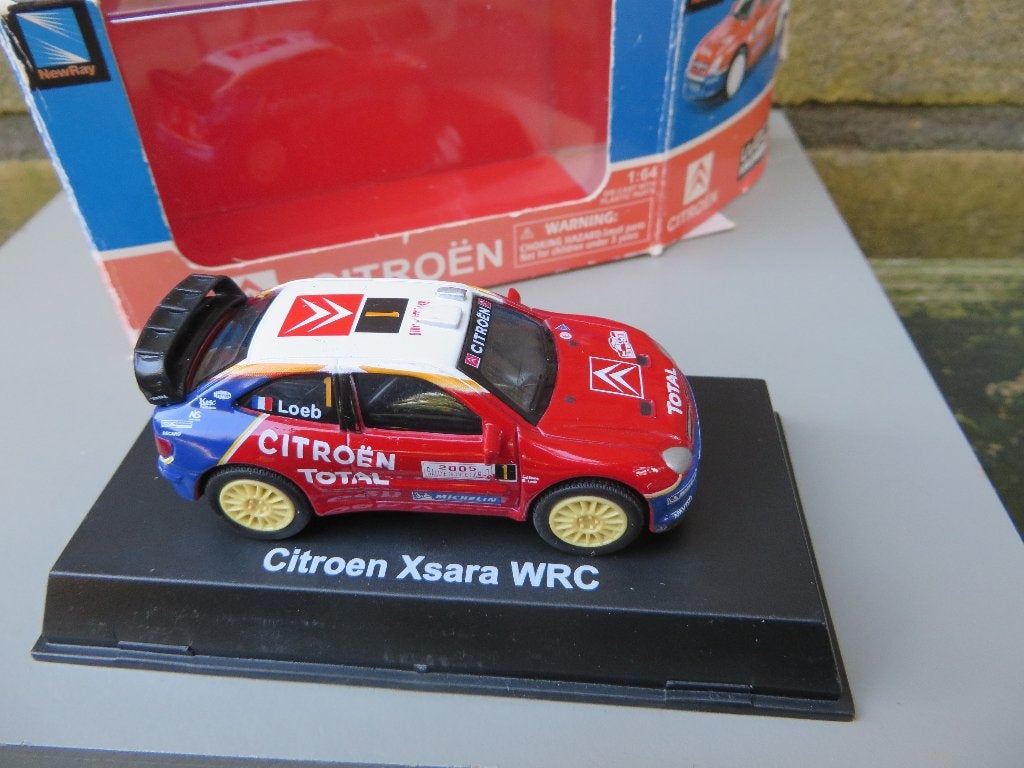 Newray 1op64 Citroen Xsara WRC, Ophalen of Verzenden, Zo goed als nieuw, Auto