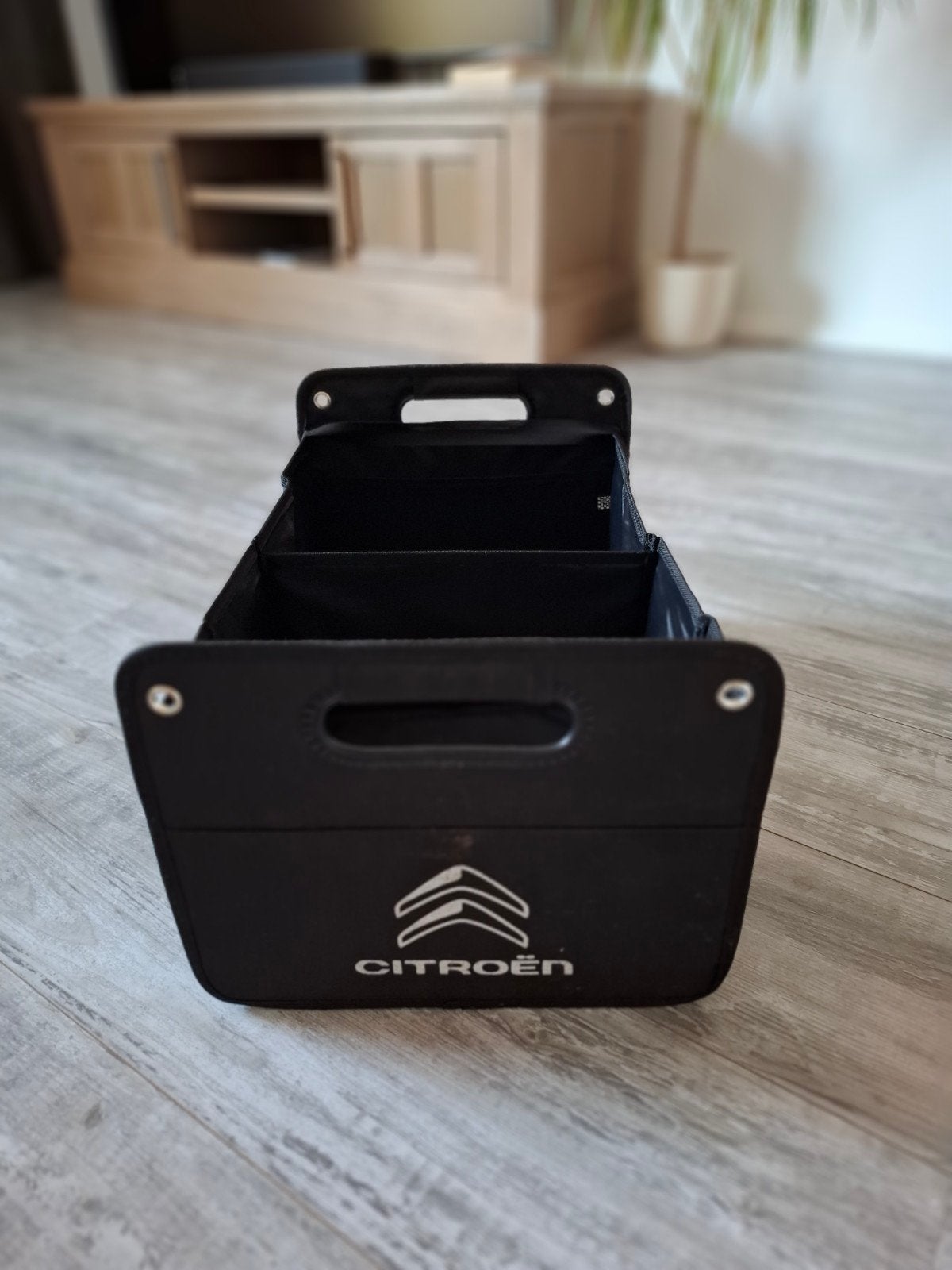Opbergbak auto, Ophalen