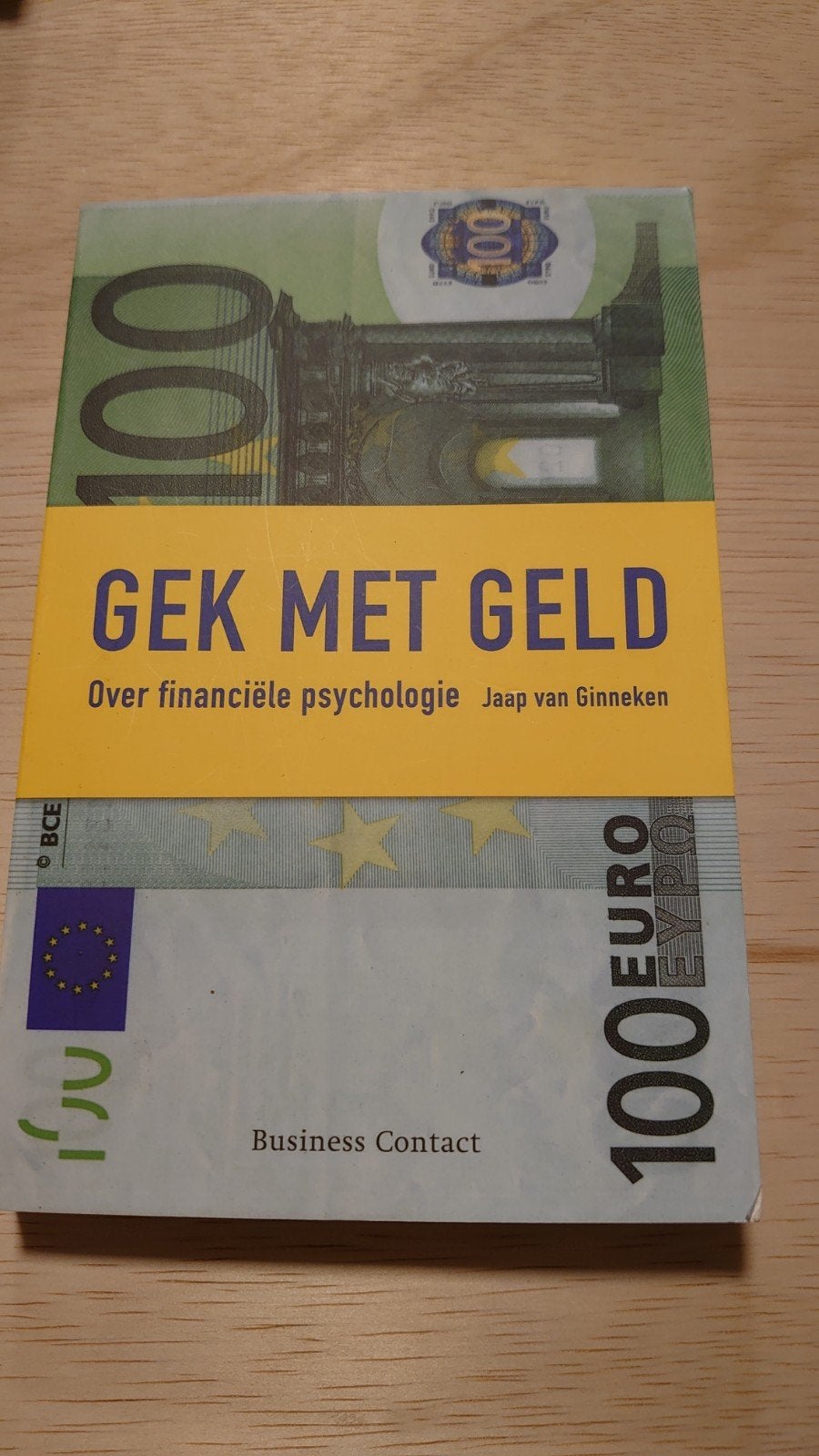 Gek Met Geld: Over Financiële Psychologie - J van Ginneken, Ophalen of Verzenden, Zo goed als nieuw, Overige onderwerpen, Jaap van Ginneken