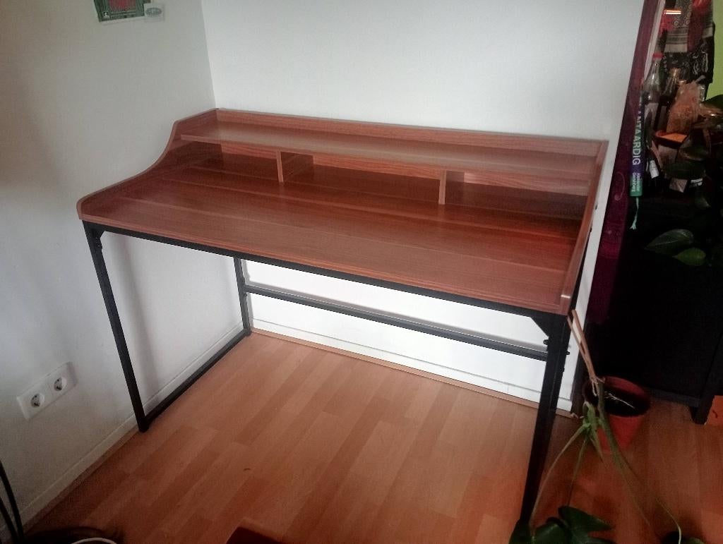 Houten bureau karwei, Ophalen, Overige typen, Gebruikt, Bruin