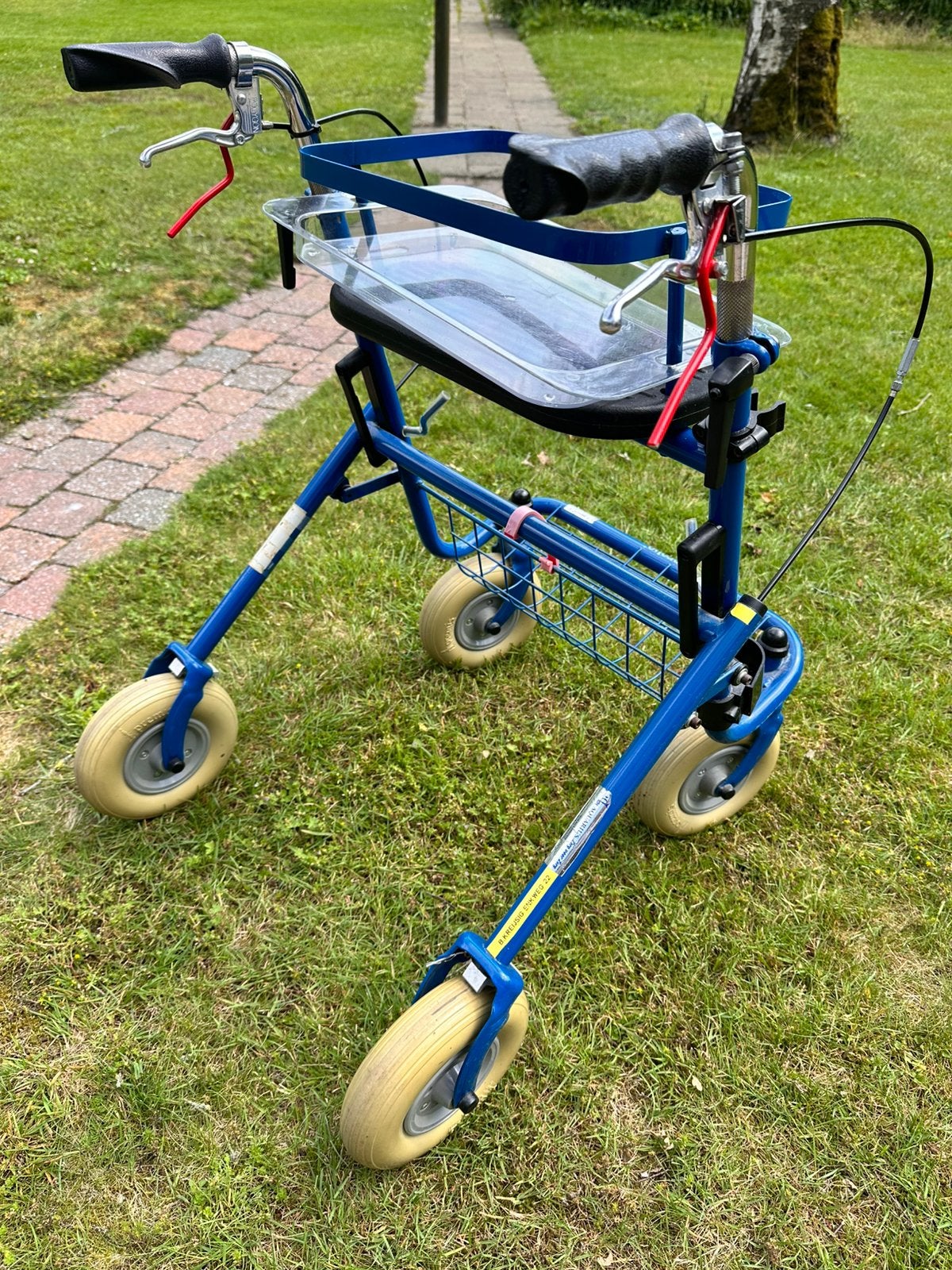 Rollator, Ophalen, Gebruikt