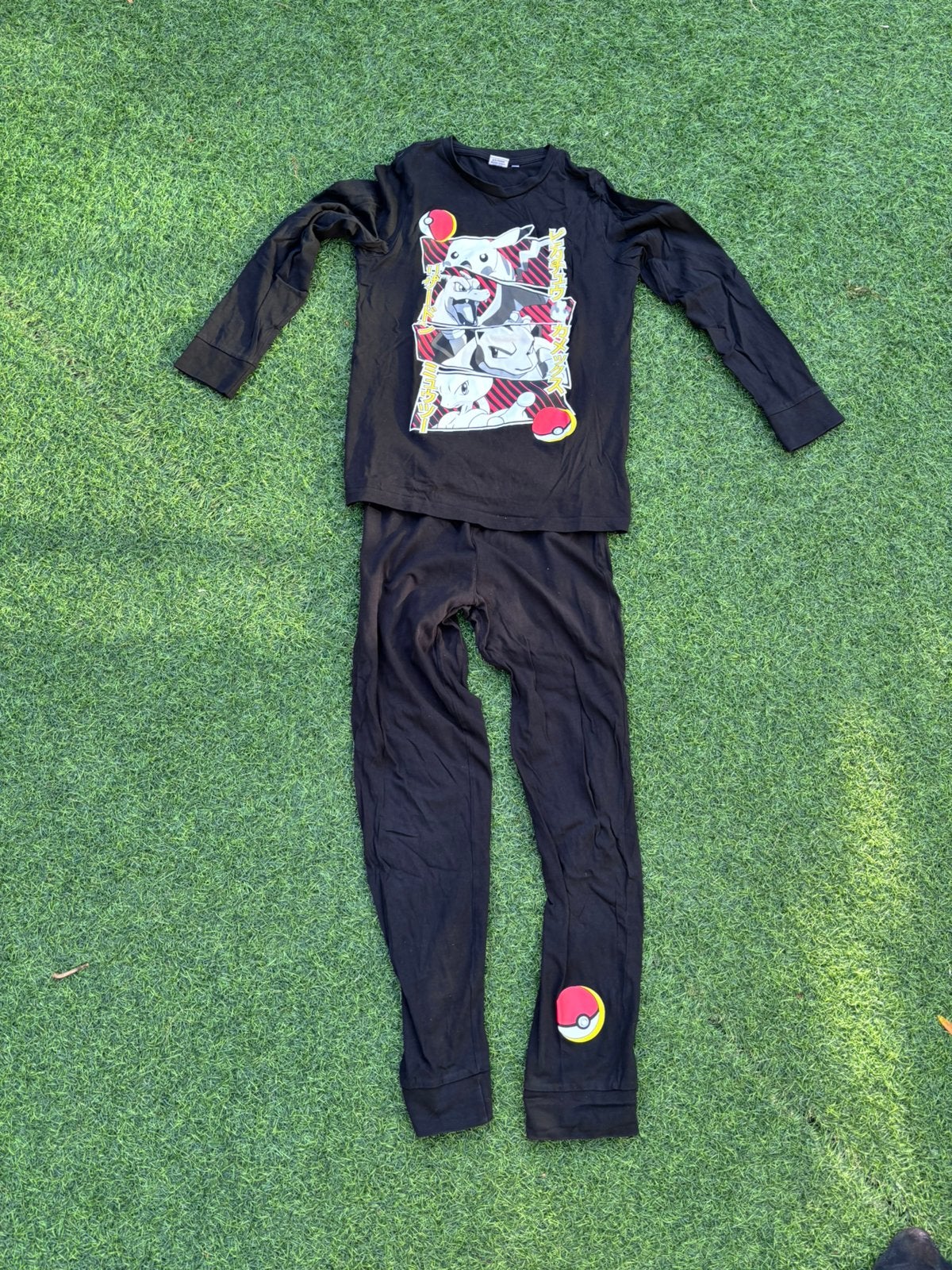 Pokemon pyjama maat 152, Ophalen of Verzenden, Gebruikt, Jongen of Meisje, Nacht- of Onderkleding