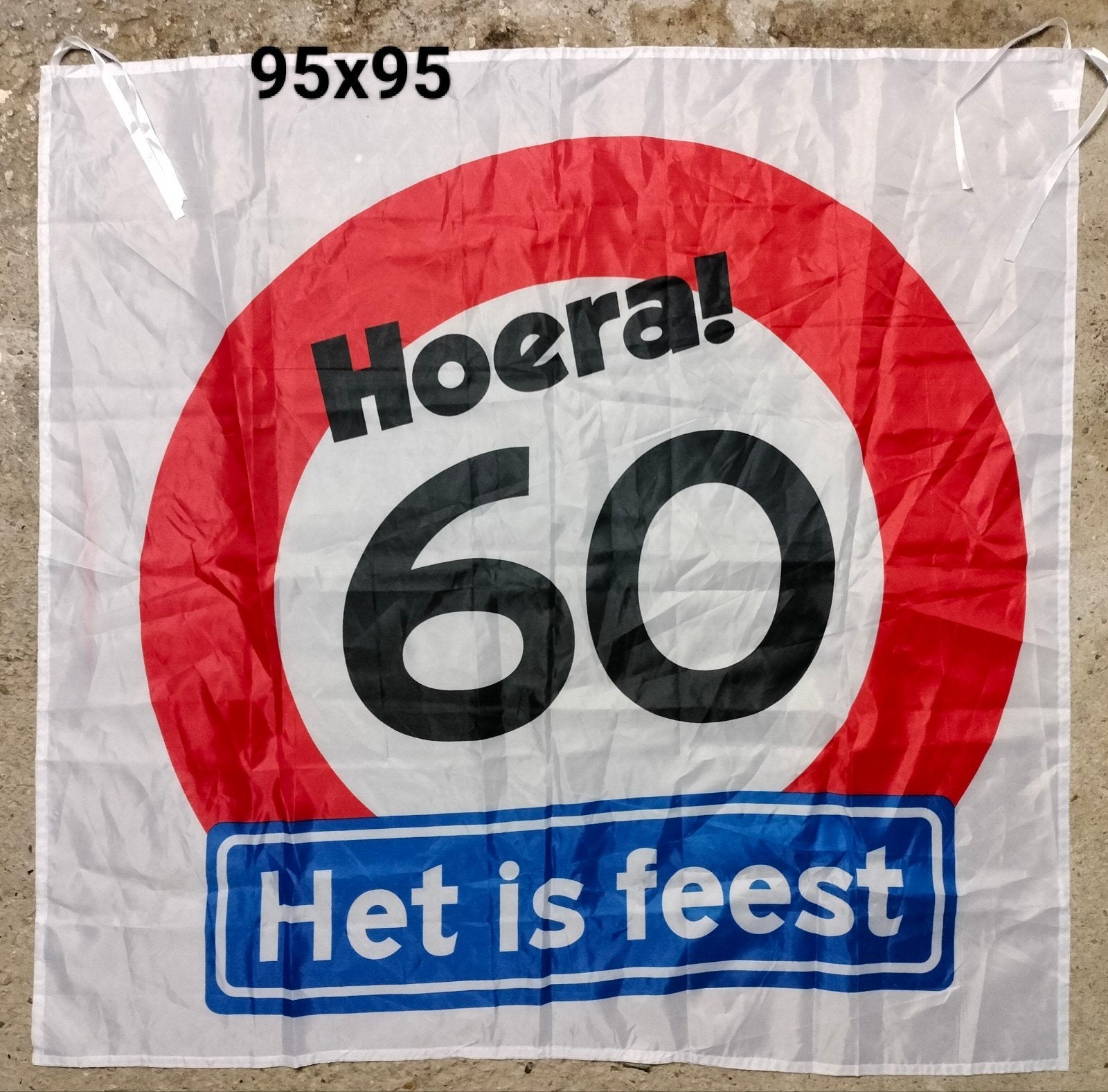 Compleet feestpakket "60 Jaar! ", Ophalen, Zo goed als nieuw, Versiering, Verjaardag