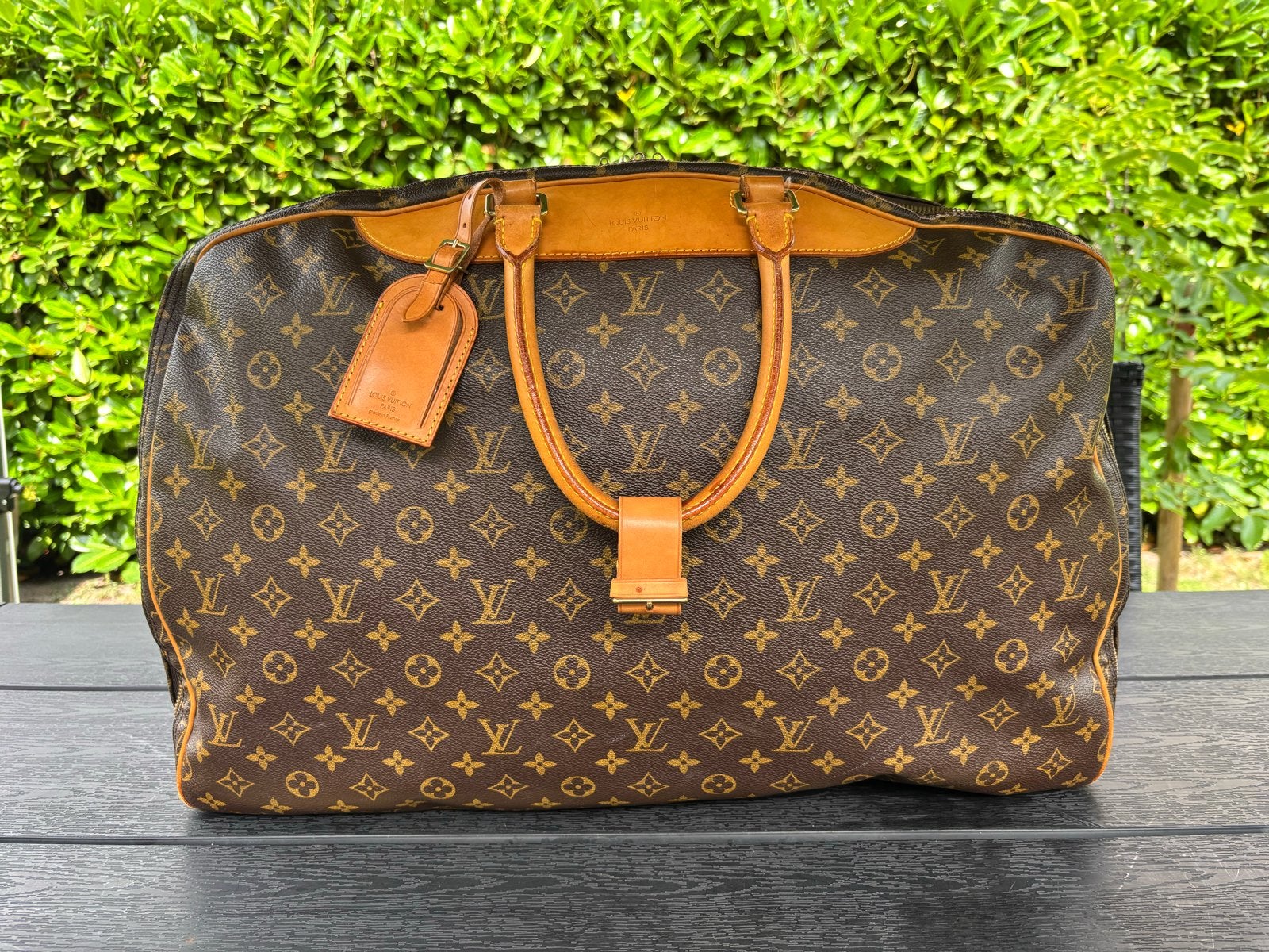 Louis Vuitton Alize 55 Trois Poches Reistas (1997), 40 tot 60 cm, Gebruikt, 20 tot 30 cm, Bruin