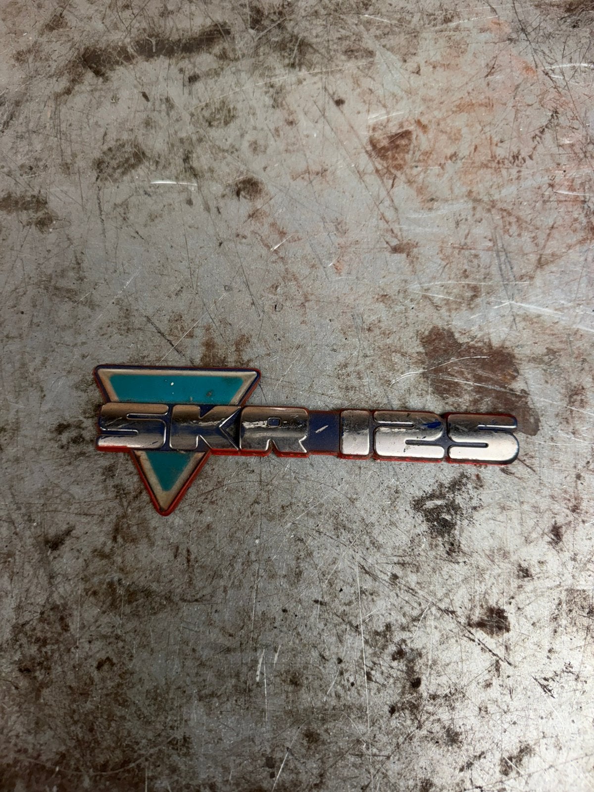 Piaggio skr embleem 125cc 180cc, Ophalen of Verzenden