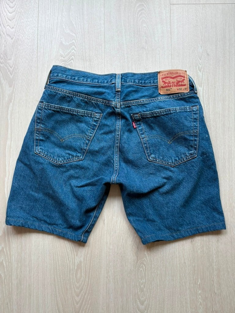 Levi's 501 Korte Broek W32, Kleding | Heren, Blauw, ., W32 (confectie 46) of kleiner, Ophalen of Verzenden