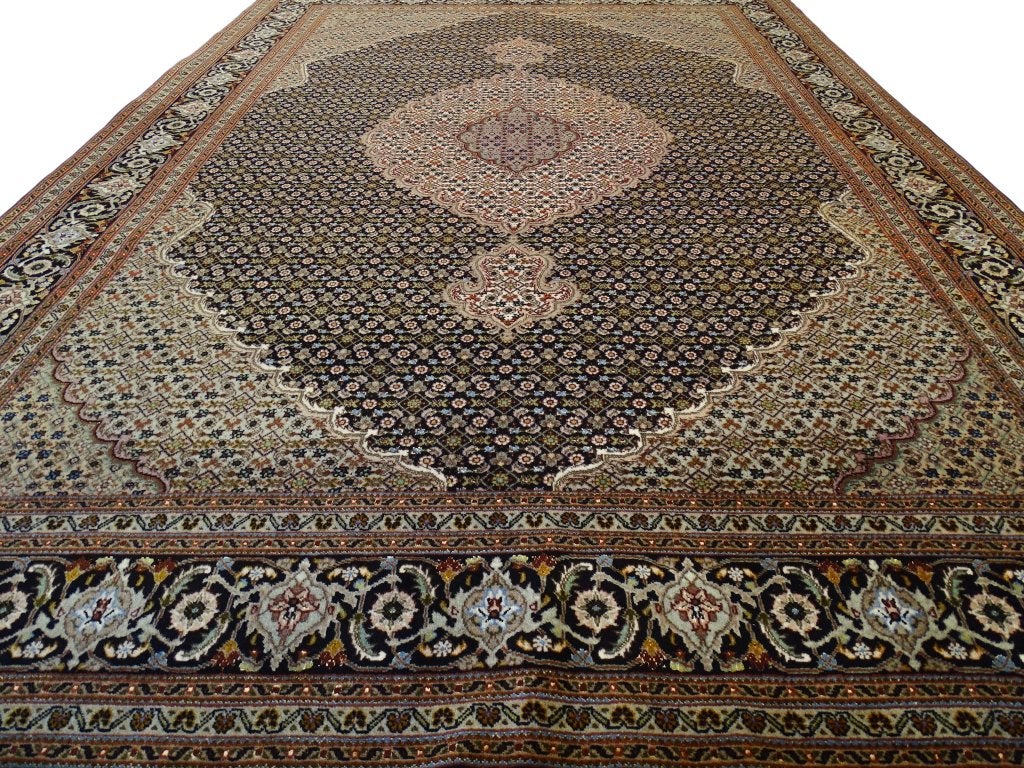 Perzisch tapijt - Tabriz Mahi - 300 x 204 cm - Handgeknoopt, Bruin, -, Antiek- -Modern - Klassiek - Eclectisch, -