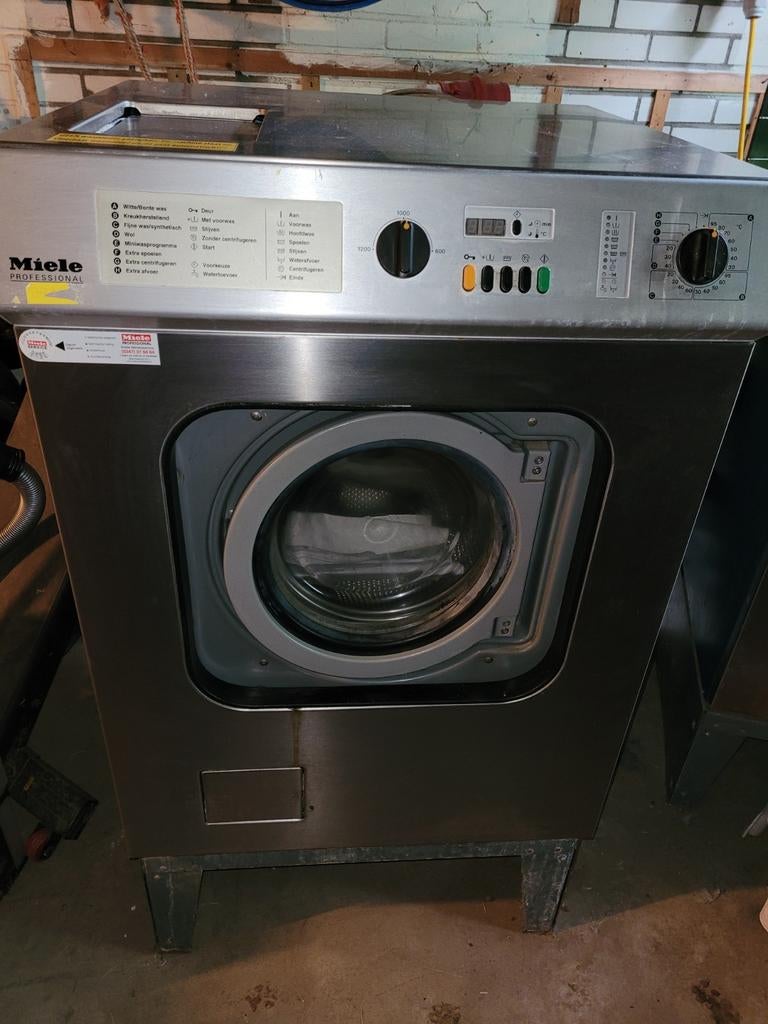 Miele Professional Industriële Wasmachine - Topkwaliteit, Witgoed en Apparatuur, Wasmachines, Niet werkend, Voorlader, 1200 tot 1600 toeren