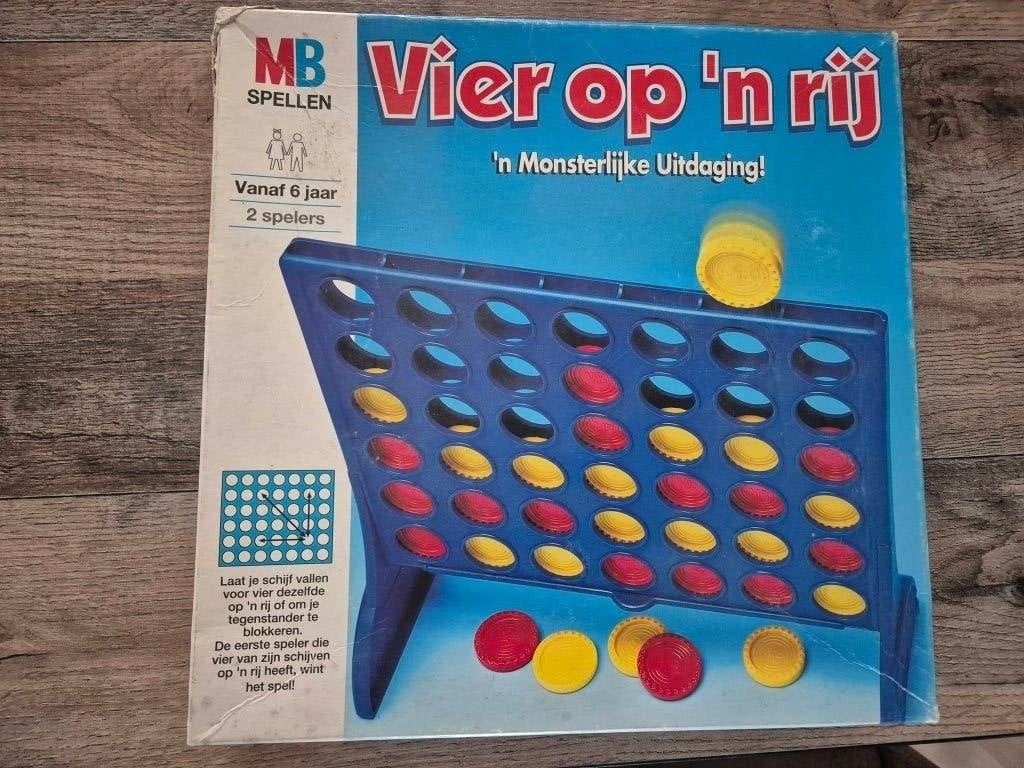 vier op een rij, Ophalen of Verzenden, Gebruikt