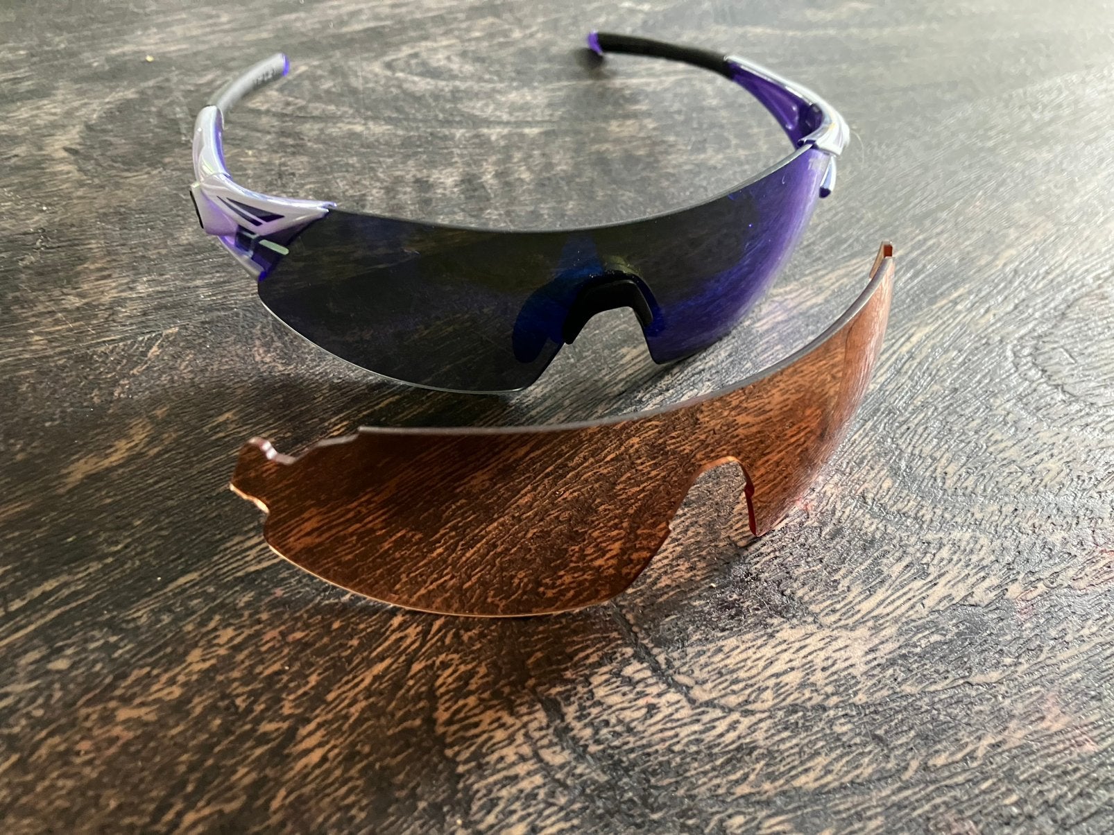 Fietsbril Tifosi, Overige merken, Gebruikt, Zonnebril, Blauw
