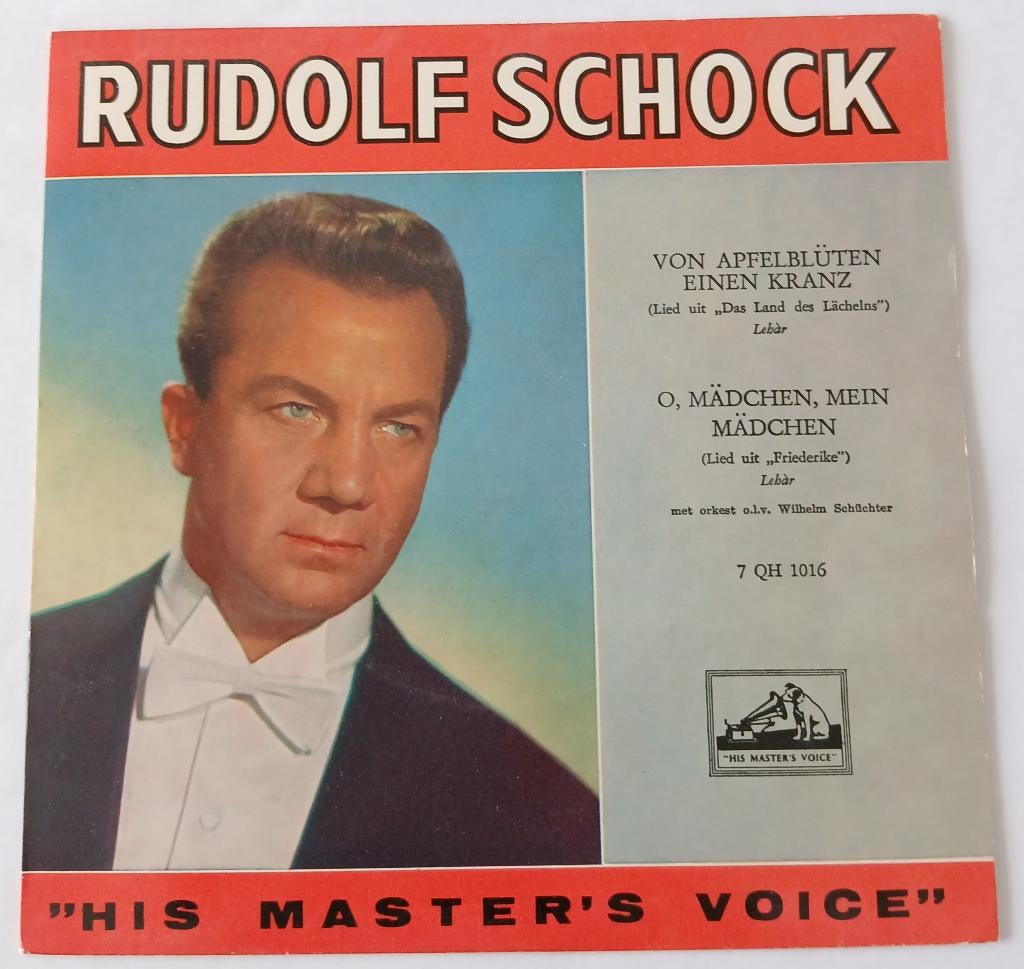 Rudolf Schock - Von apfelblüten einen kranz, Ophalen of Verzenden, Gebruikt, Klassiek, Single