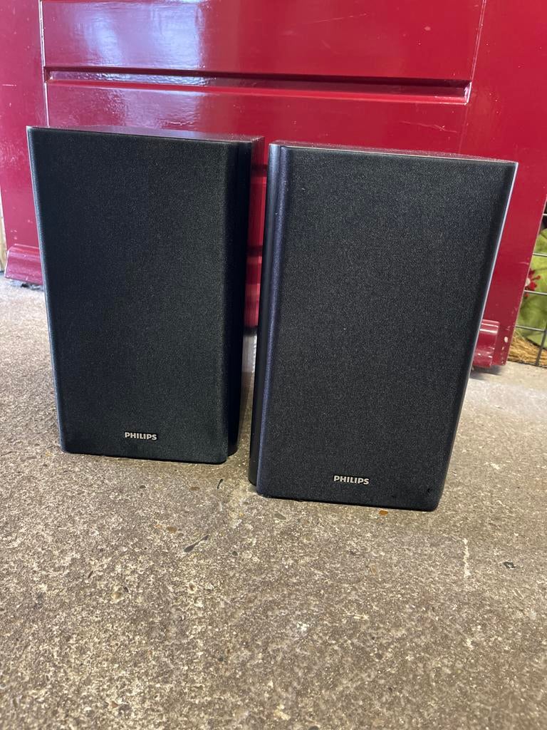 Philips speakers - set van 2, Audio, Tv en Foto, Luidsprekers, Philips, Gebruikt, Ophalen of Verzenden, Minder dan 60 watt