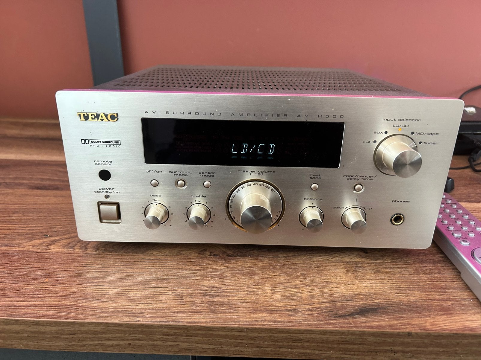 Te koop Teac av H 500, Ophalen, Gebruikt, 60 tot 120 watt, Overige merken