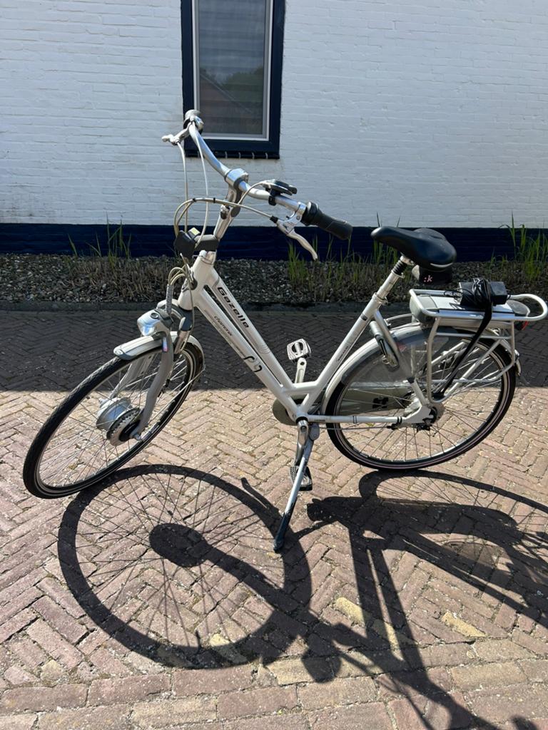 Gazelle chamonix dames fiets elektisch, Ophalen of Verzenden, Gebruikt, Minder dan 10 versnellingen, Gazelle