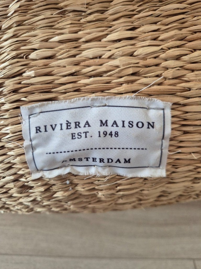 Riviera Maison Mand, Ophalen, Mand, Rond, Zo goed als nieuw