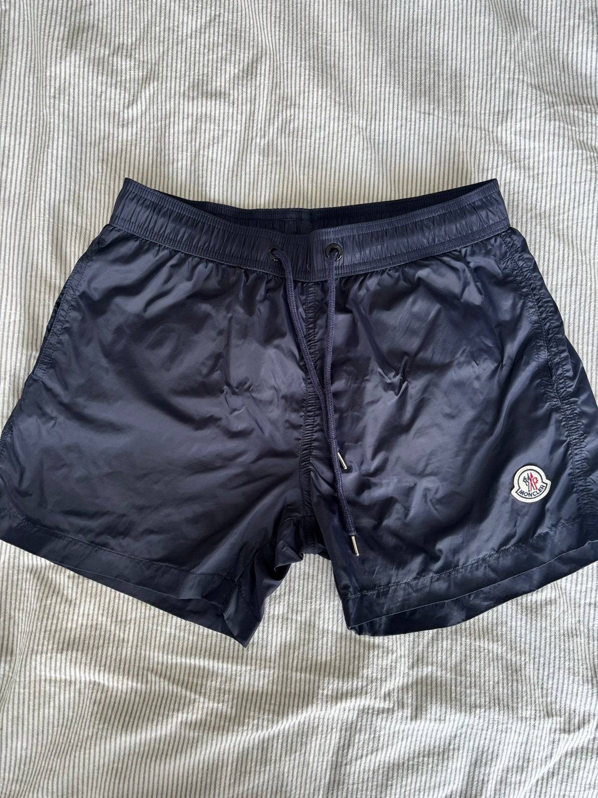 Moncler Zwemshort - Donkerblauw - Maat M, Kleding | Heren, Badmode en Zwemkleding, Verzenden, Maat 48/50 (M), Blauw, Zwemshort