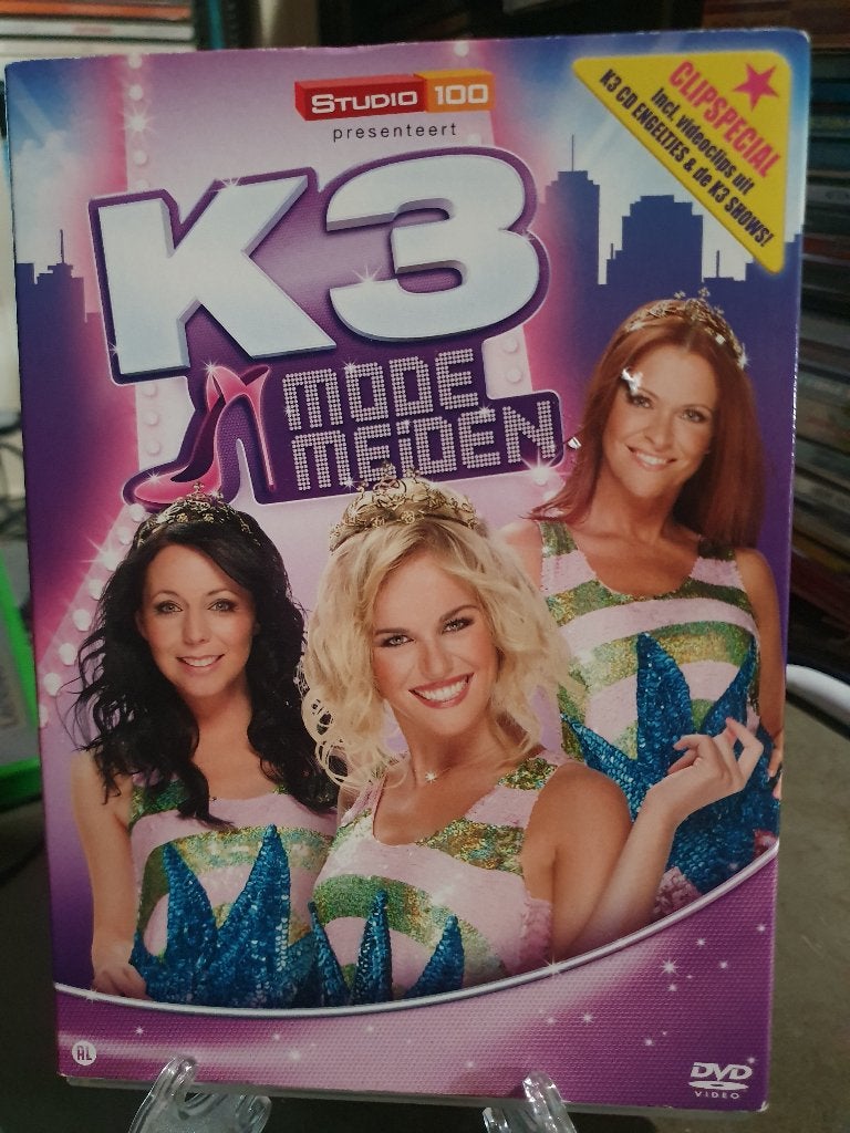 K3 mode meiden DVD, Alle leeftijden, Ophalen, Zo goed als nieuw