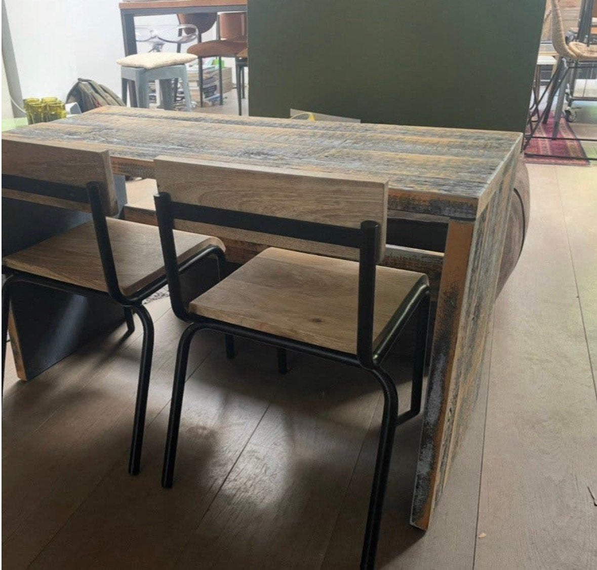 Stoere KidsDepot tafelset industriële look bureau speeltafel, Ophalen, ., Nieuw, .