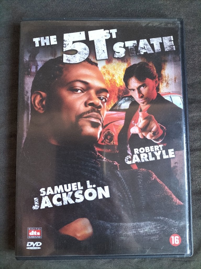 The 51st State / met Samuel L. Jackson & Robert Carlyle, Vanaf 16 jaar, Ophalen of Verzenden, Zo goed als nieuw, Actie