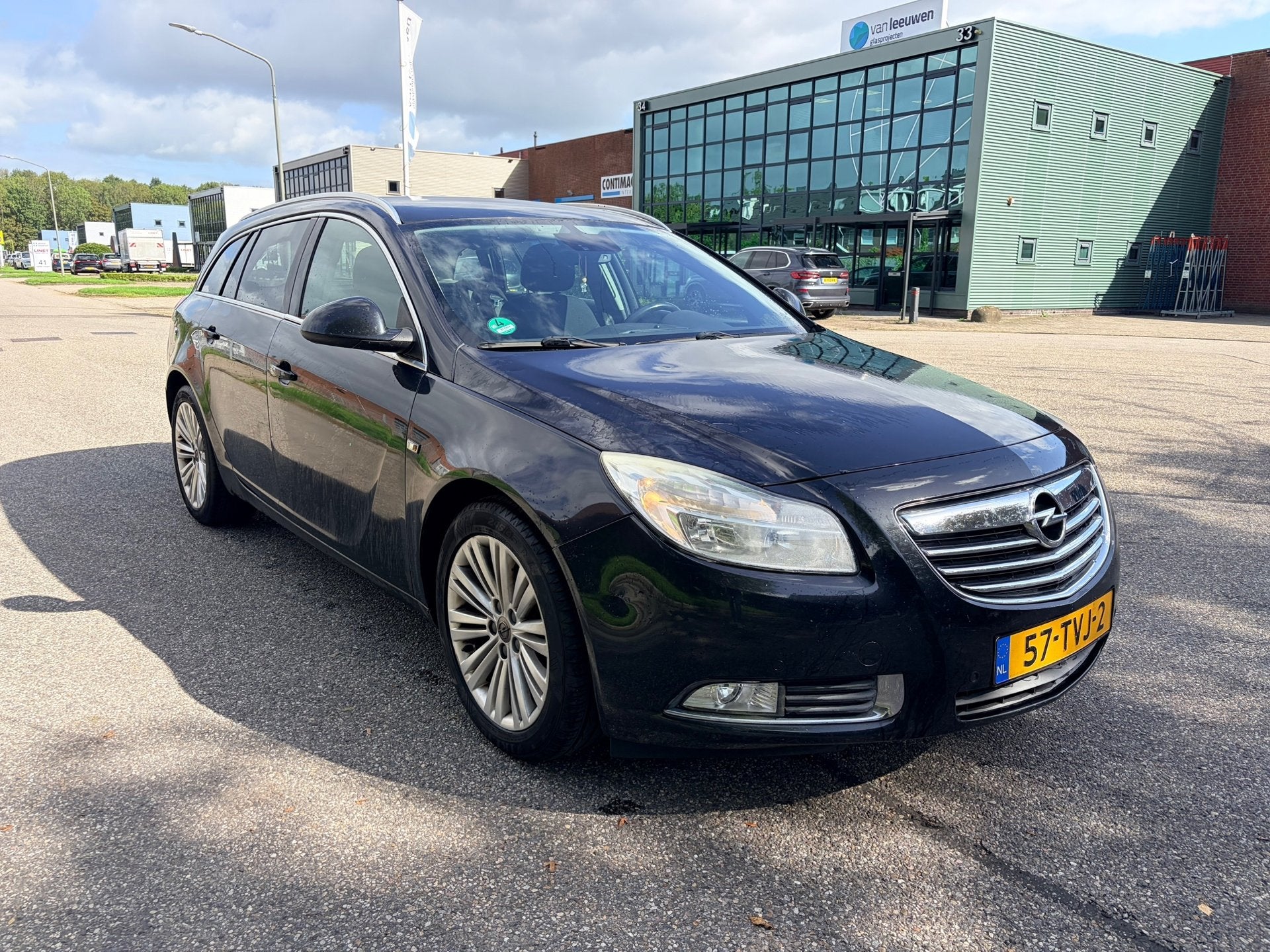 Opel Insignia Sports Tourer 1.4 Turbo EcoFLEX Business Editi, Auto's, Euro 5, Gebruikt, 4 cilinders, Zwart