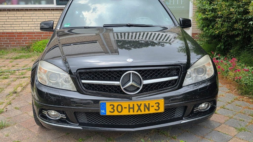 Mercedes-Benz C-Klasse 2.5 C230 Sedan AUT 2009 Zwart, Automaat, Dealer onderhouden, Achterwielaandrijving, 1800 kg