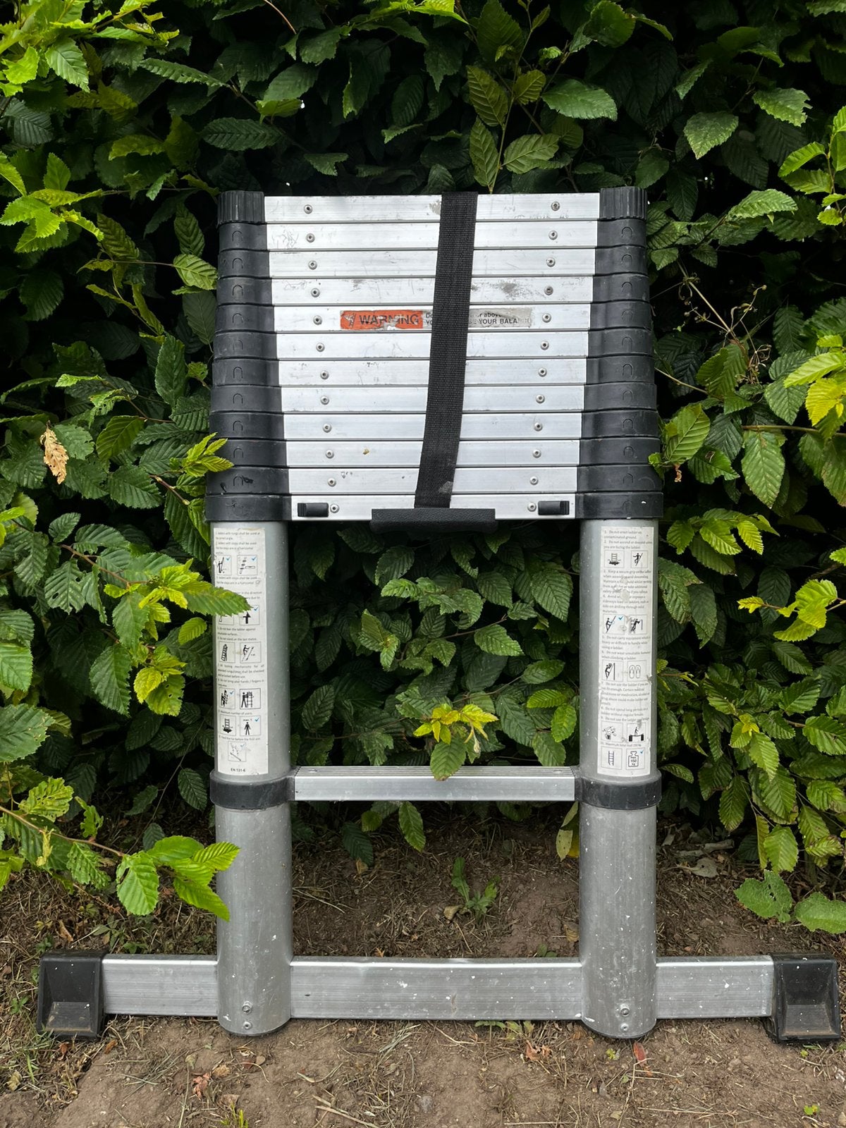 Telescoopladder, Ophalen, Gebruikt, 2 tot 4 meter