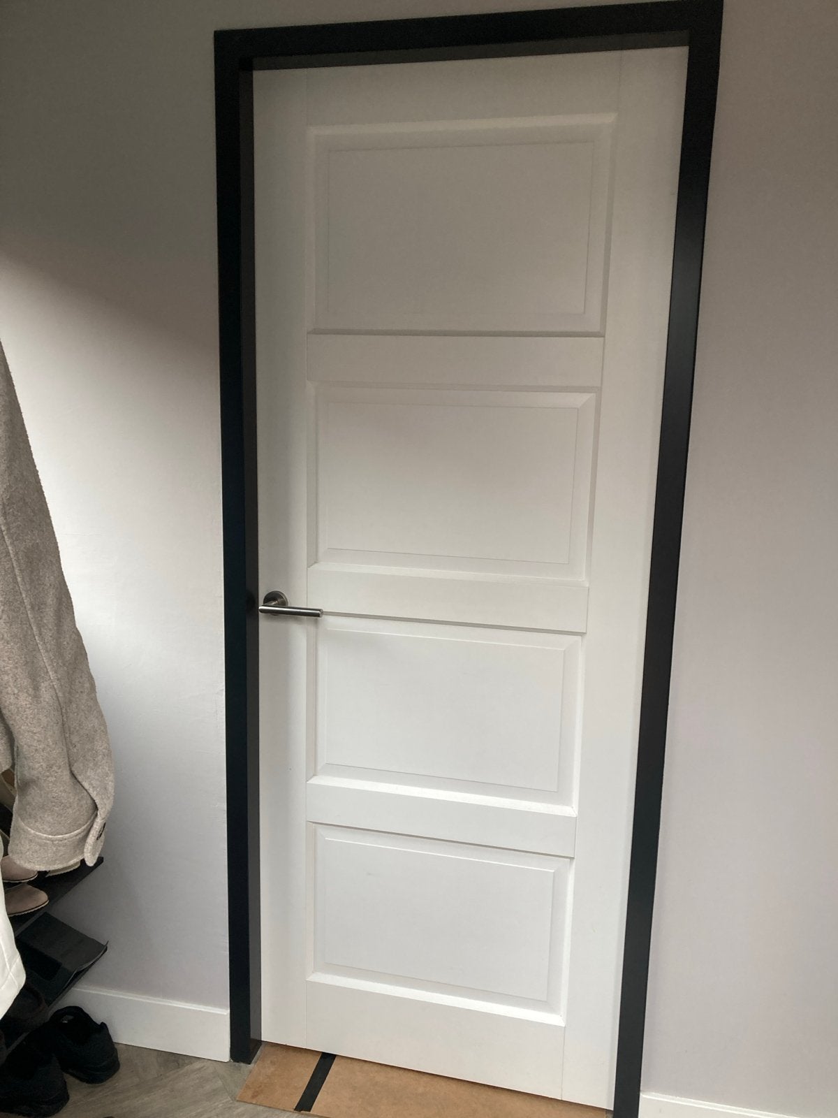 Opdek binnendeur 2115x830 linksdraaiend 4 panelen, Doe-het-zelf en Verbouw, Deuren en Horren, Ophalen, Gebruikt, 80 tot 100 cm