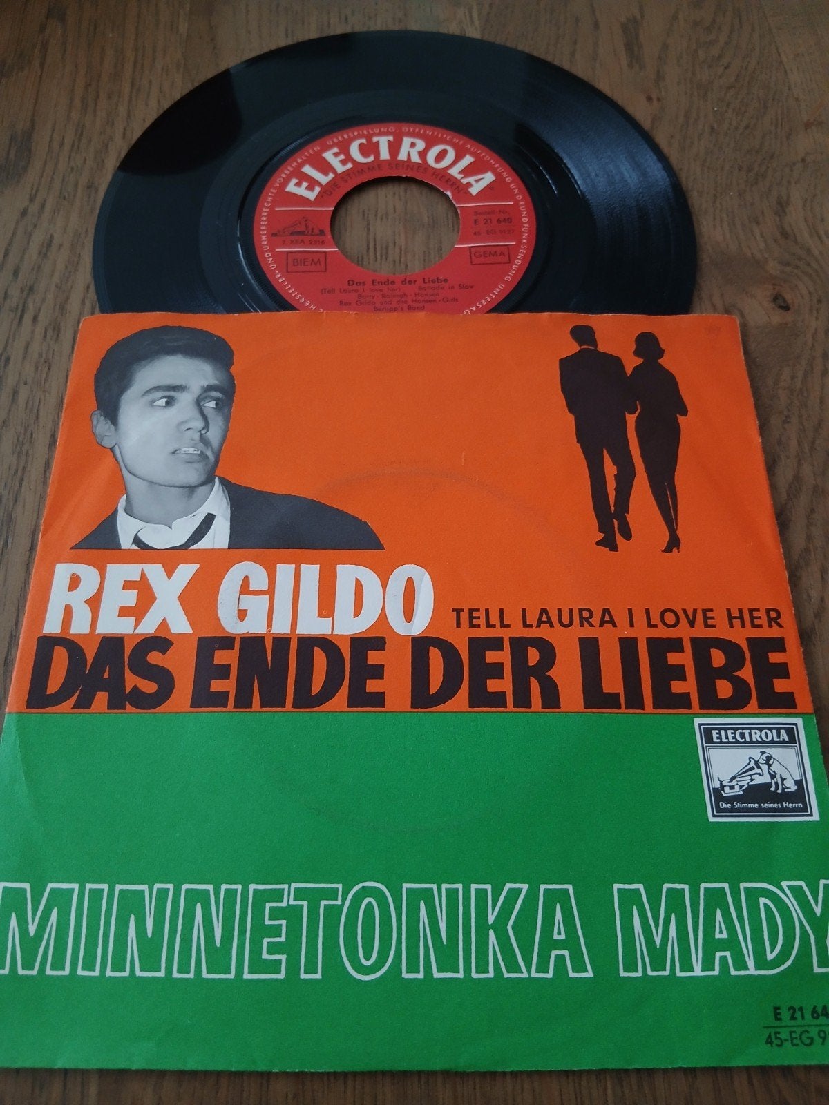 VINYL SINGLE    REX GILDO  1960, Ophalen of Verzenden, Zo goed als nieuw, Pop