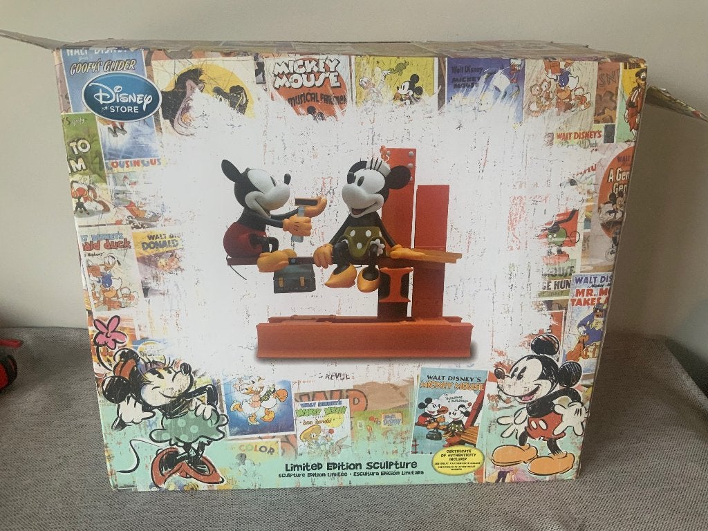 Disney, Minnie en Mickey, Verzamelen, Disney, Ophalen of Verzenden, Mickey Mouse, Zo goed als nieuw, Beeldje of Figuurtje