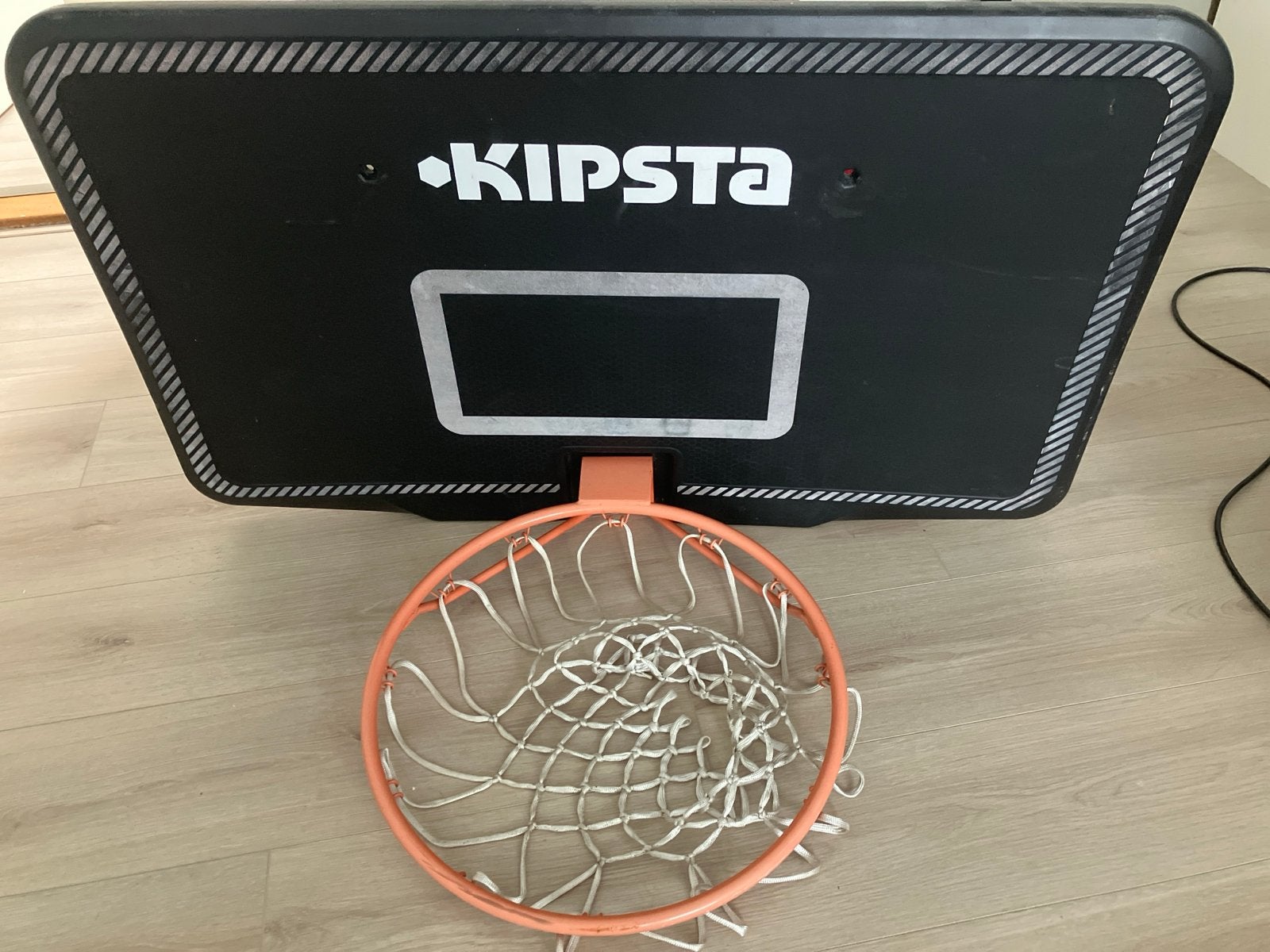 Kipsta basketbalring met bord, Sport en Fitness, Basketbal, Ophalen, Gebruikt, Ring, Bord of Paal