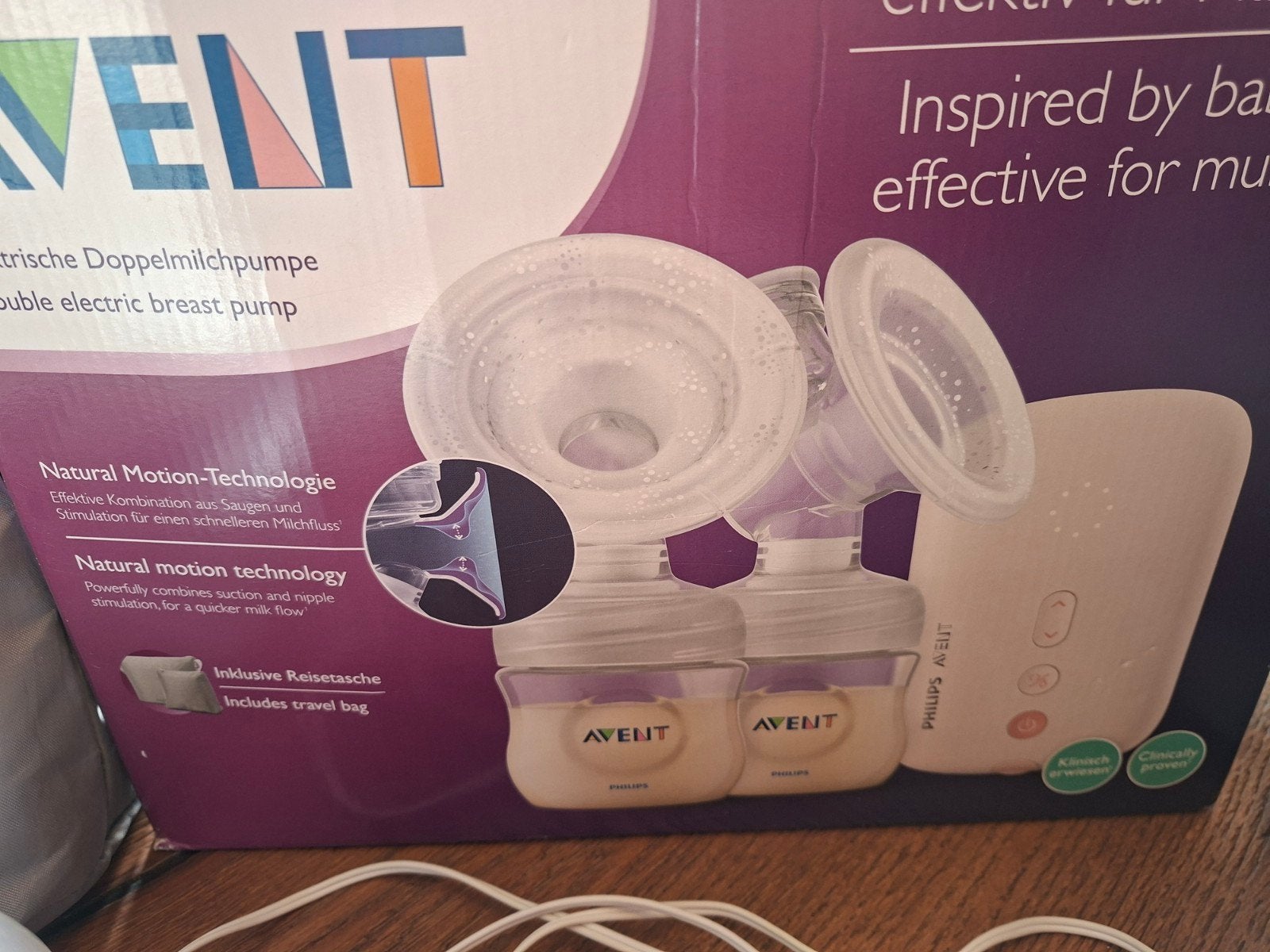 philips avent dubbele elektrische kolf, Ophalen, Dubbelzijdig, Borstkolf, Philips Avent