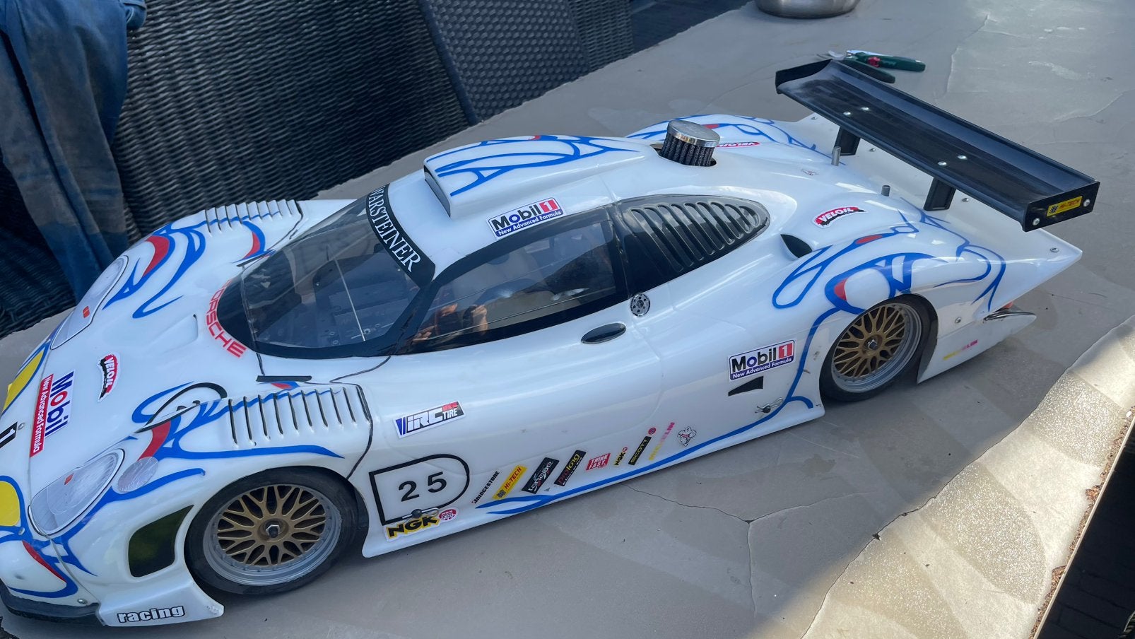 Body fg gt1 porsche nw, Benzine, Ophalen of Verzenden, Zo goed als nieuw, Onderdeel