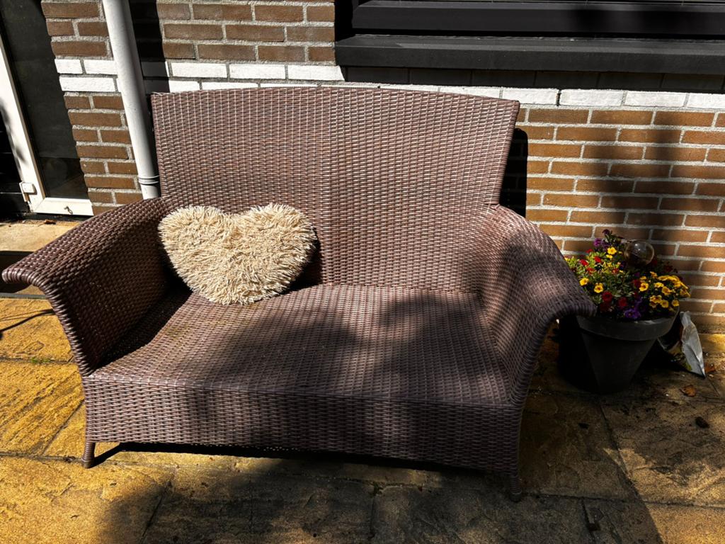 Hartman tuinbank, Tuin en Terras, Tuinsets en Loungesets, Kunststof, Gebruikt, Loungeset, Bank
