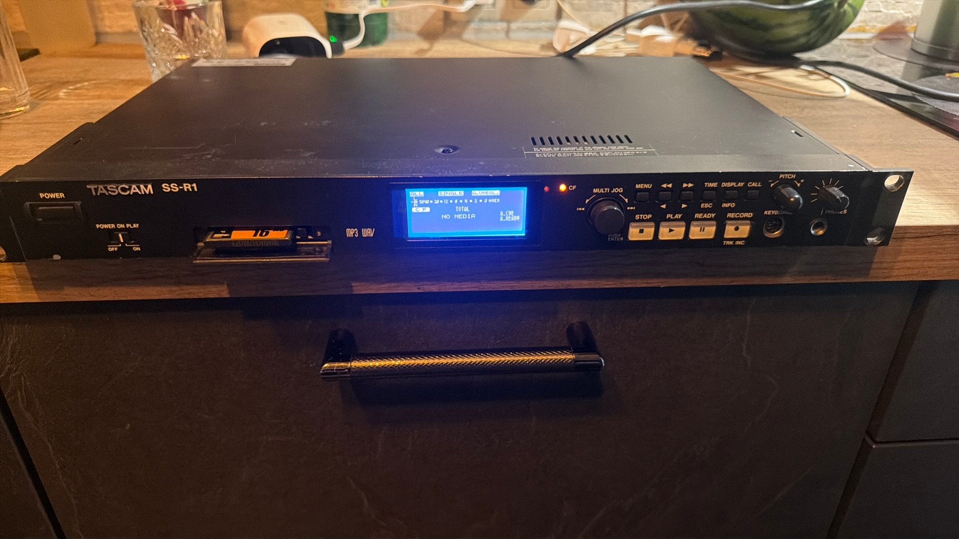 TASCAM SS-R1 flashcard speler, Ophalen of Verzenden, Zo goed als nieuw, Audio