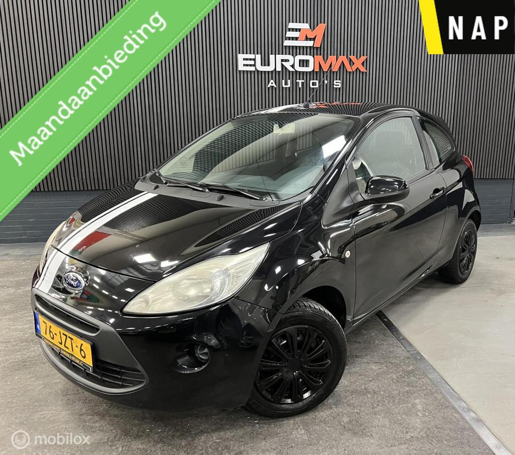 Ford Ka 1.2 Titanium NAP - Elektr. ramen – Sportief, Auto's, Ford, Bedrijf, Te koop, Ka, ABS, Airbags, Alarm, Boordcomputer, Centrale vergrendeling