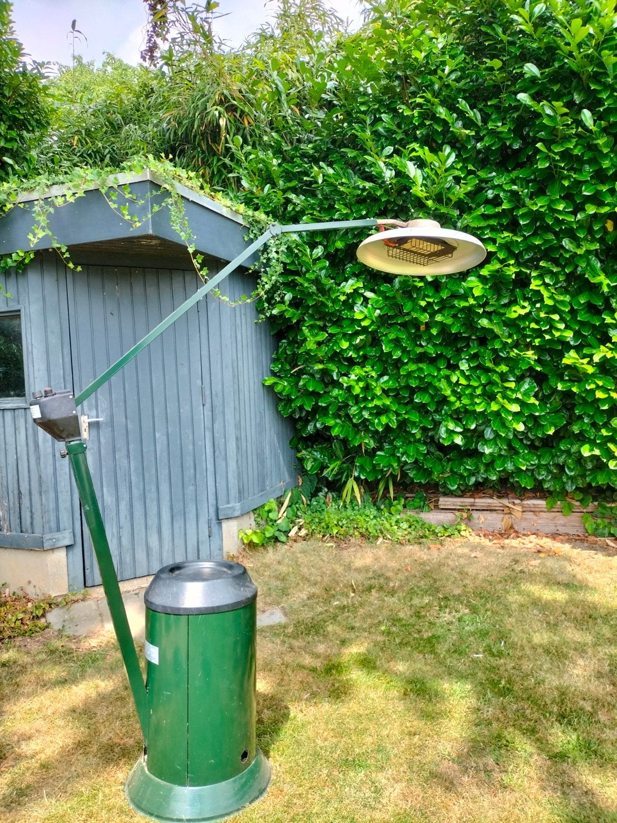 Luxe terras heater, Ophalen, Gebruikt