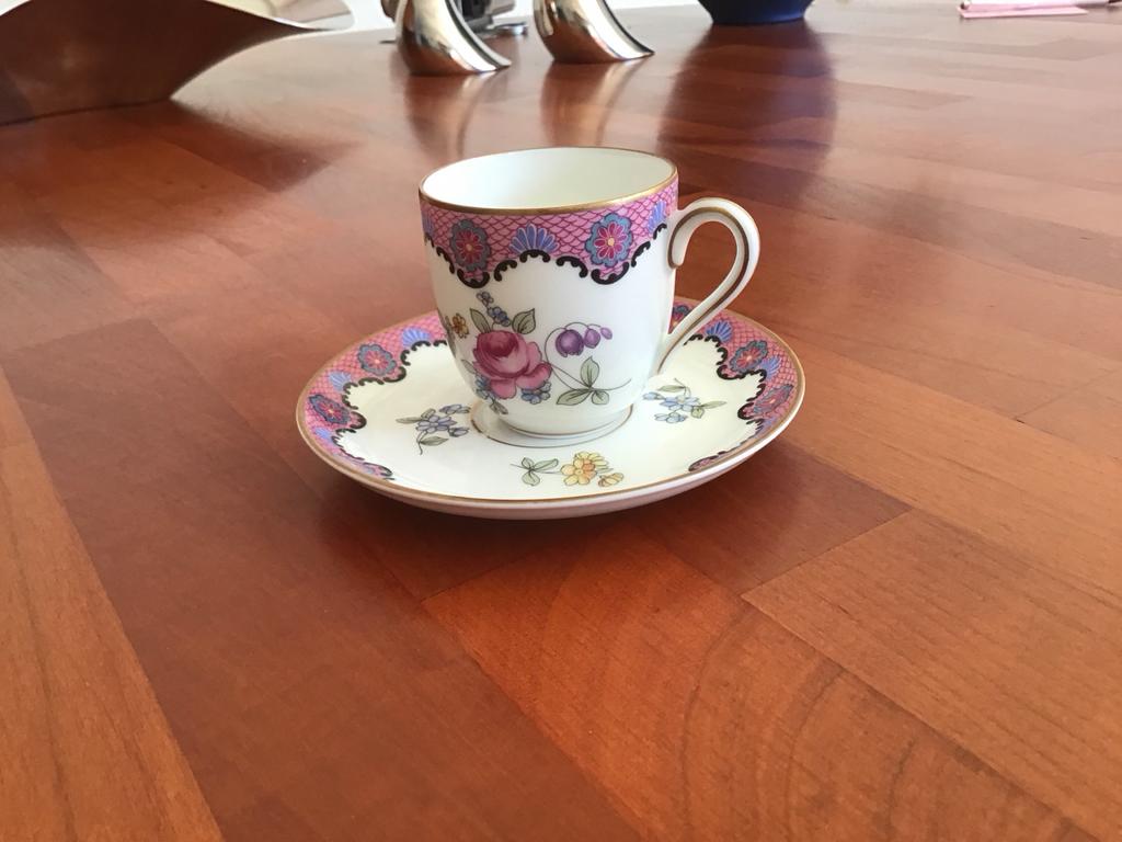 6 Rosenthal Selb Bavaria Mokka kop en schotels, Ophalen of Verzenden