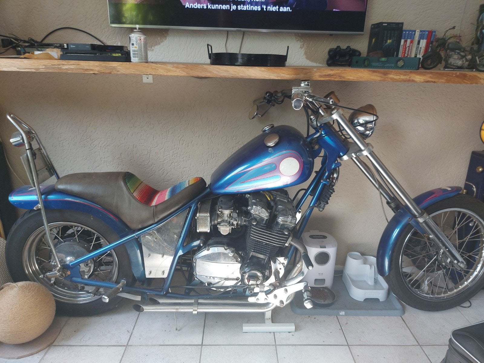 DPP eigenbouw Chopper, 750 cc, 4 cilinders, Gebruikt, Particulier