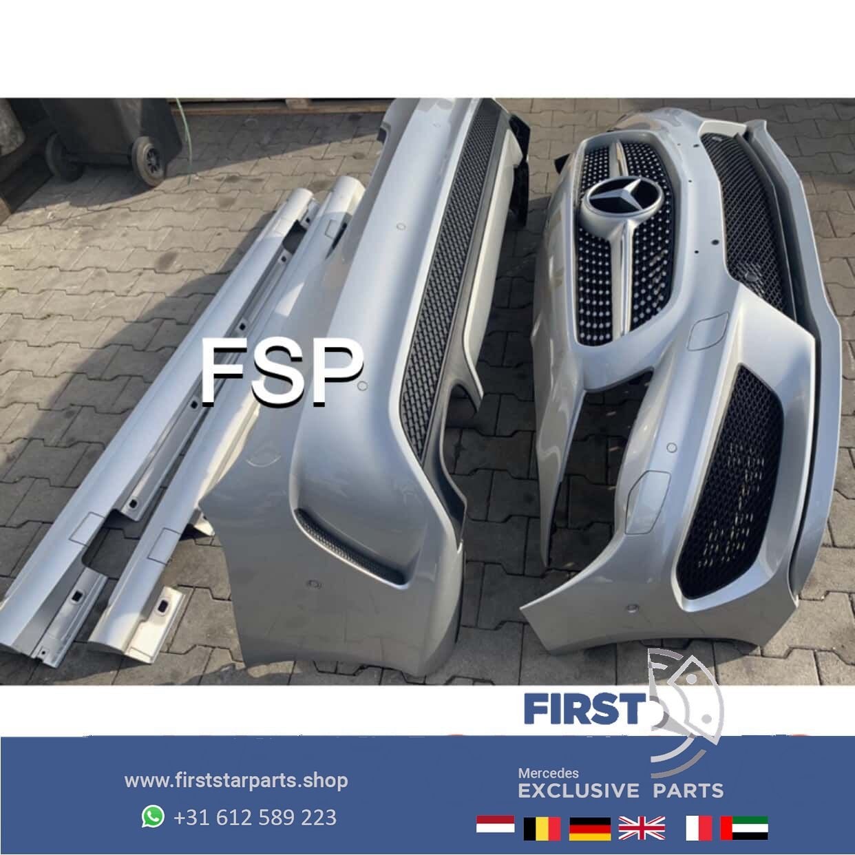 W117 X117 CLA AMG PAKKET AMG VOORBUMPER ACHTERBUMPER ZIJSKIR, Gebruikt, -, Ophalen of Verzenden, Bumper