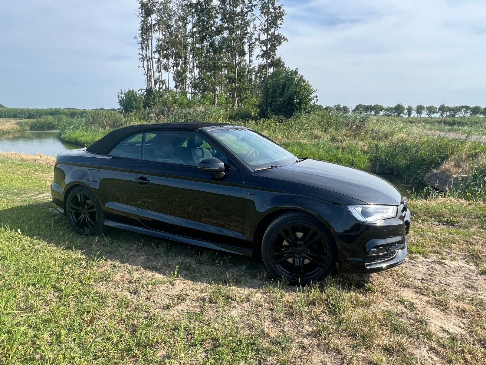 Audi A3 1.4 Tfsi Cabrio 2016 Black on Black, Auto's, Audi, Voorwielaandrijving, 125 pk, 4 cilinders, Cabriolet