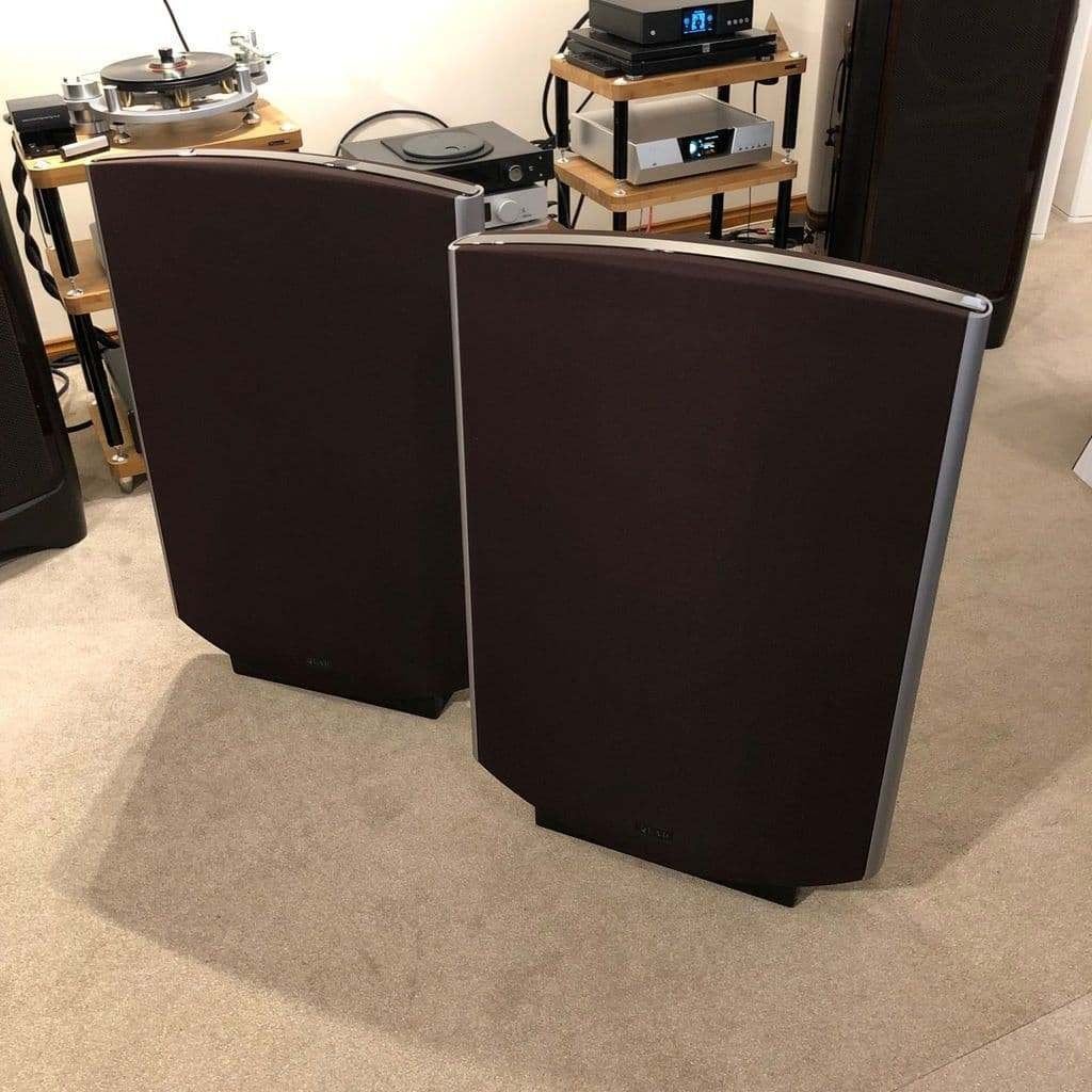 Quad ESL2805 Elektrostaat met 2 jaar garantie, Zo goed als nieuw, 120 watt of meer, Front, Rear of Stereo speakers, Ophalen
