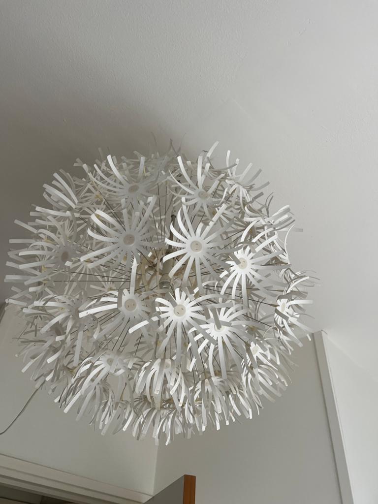 Ikea bloemen lamp MASKROS, Ophalen, Gebruikt