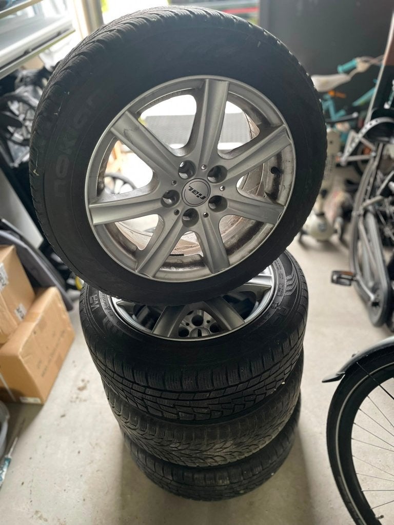 4x All-season banden 205/55 R16 91H – nette staat, Auto-onderdelen, Banden en Velgen, Ophalen, 16 inch, 205 mm, All Season