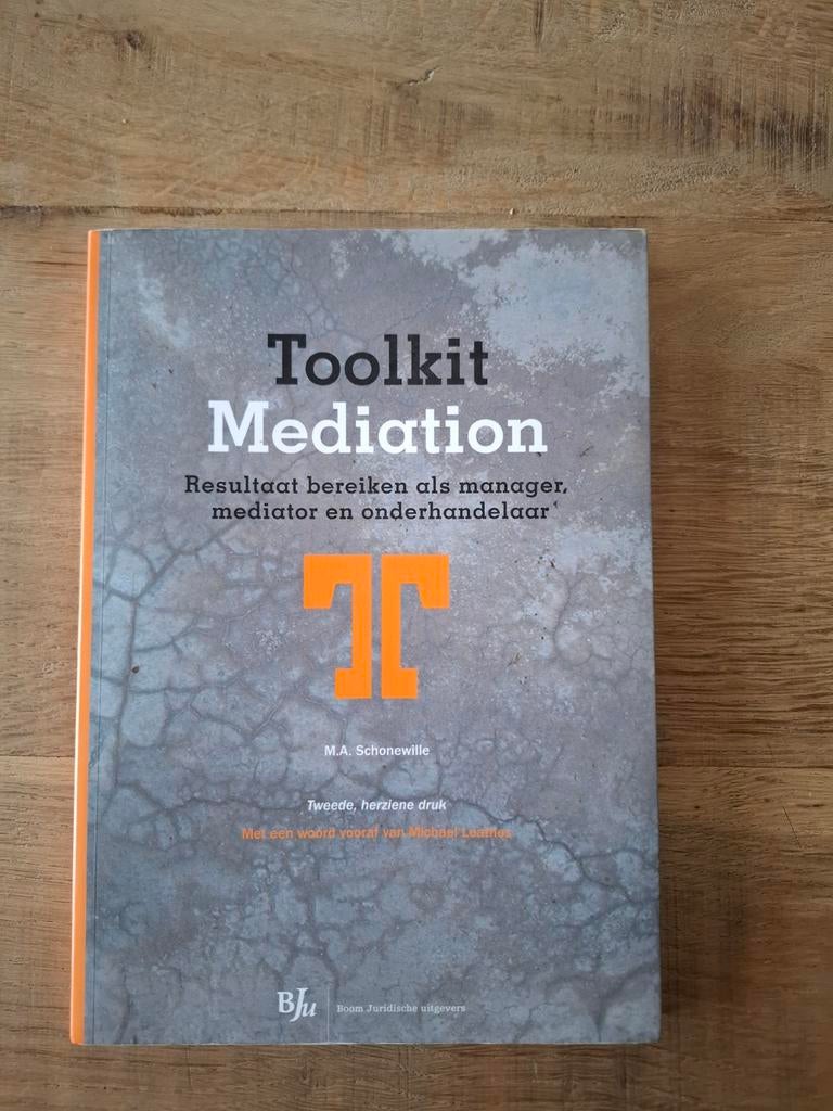 Toolkit Mediation - M.A. Schonewille, Ophalen of Verzenden