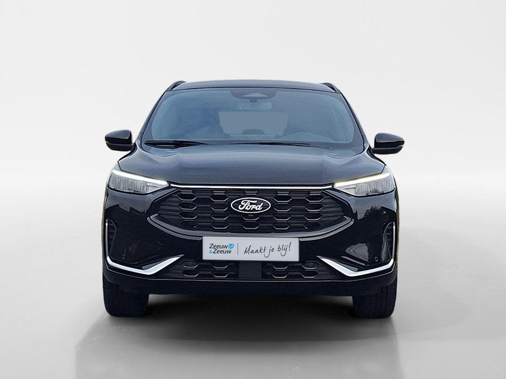 Ford Kuga 2.5 PHEV ST-Line X | Winterpack | El. Trekhaak | U, Auto's, Ford, 12 maanden, 14 kWh, 4 cilinders, Leder en Stof