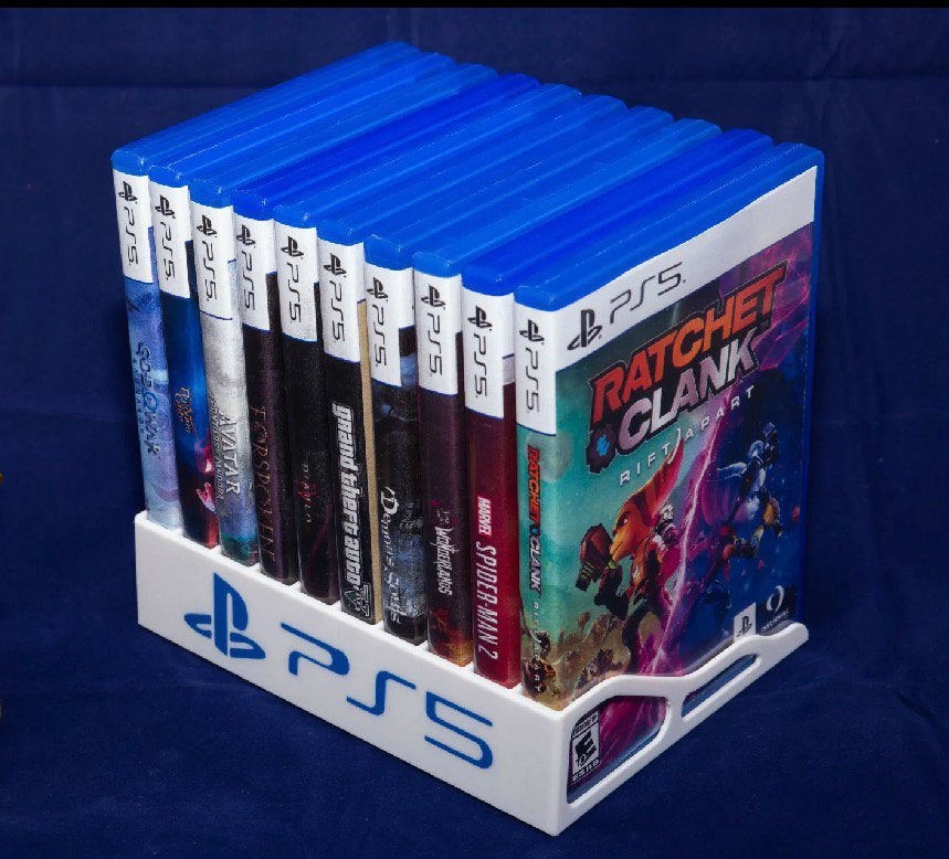 PS5 DVD Houder - Games Netjes Opbergen!, Spelcomputers en Games, Spelcomputers | Sony PlayStation Consoles | Accessoires, Ophalen of Verzenden