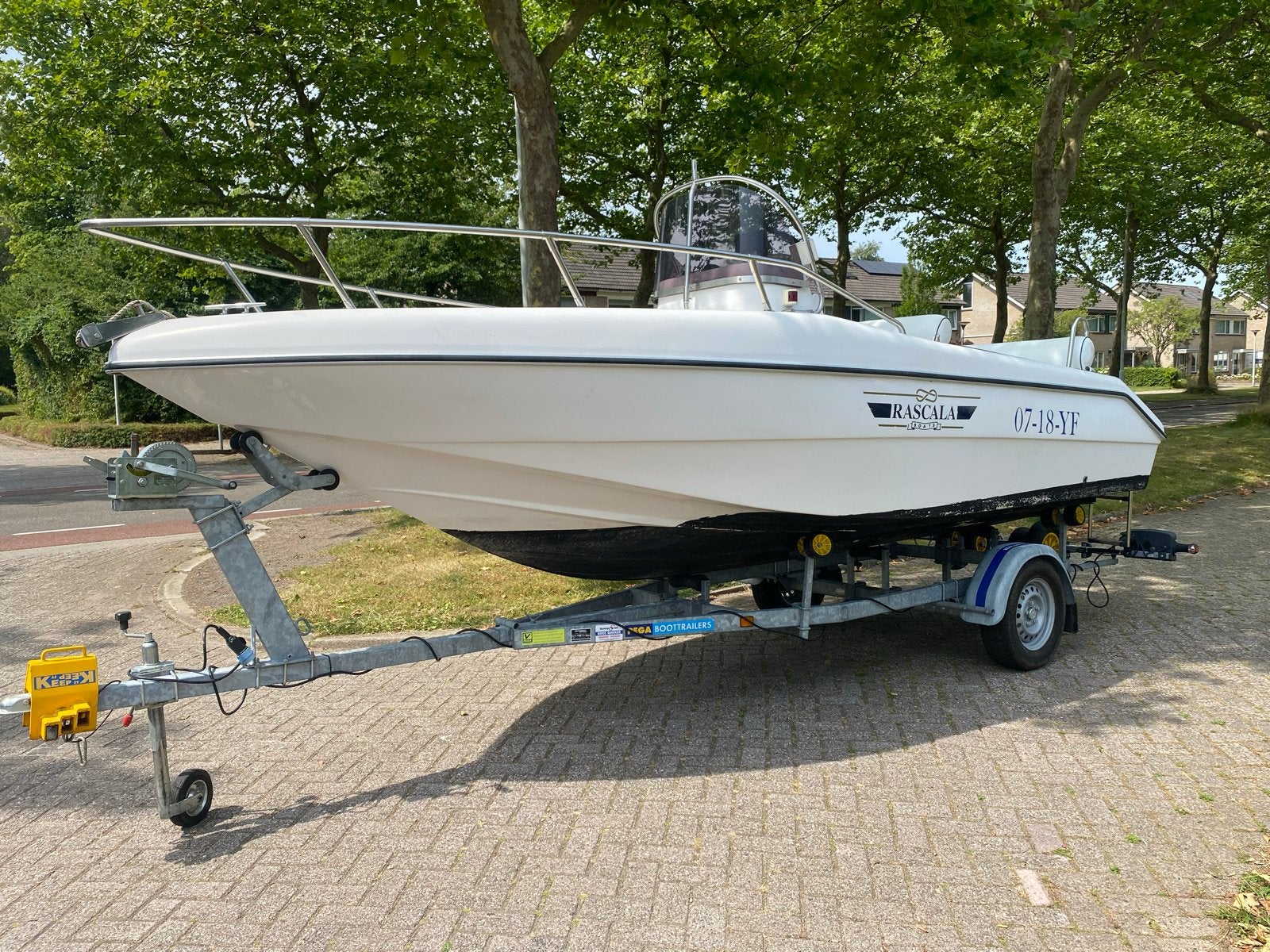 Rascala FM17 - Nette boot met zonnedek, Overige merken, Rascala, 5 m, Ophalen of Verzenden