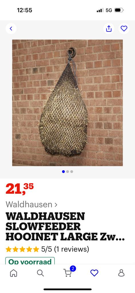 Waldhausen hooinetten!, Dieren en Toebehoren, Paarden en Pony's | Overige Paardenspullen, Ophalen of Verzenden, Overige soorten